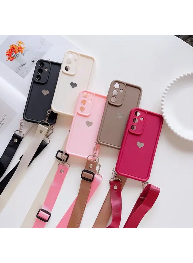 Brown Bamboo Flat Rope Phone Case For Samsung Galaxy S22 Plus 5G Holiday Birthday Christmas Gift - Image 1